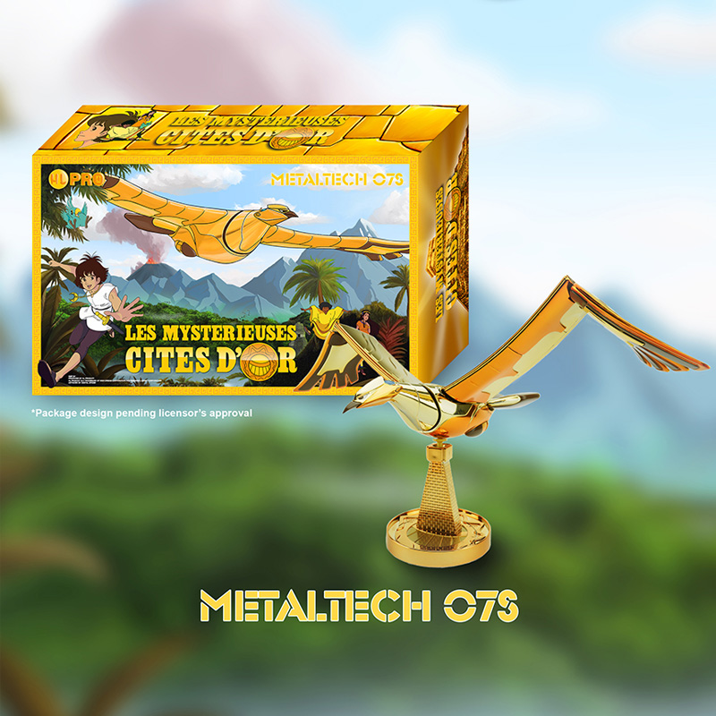 Mysterieuses Cites d'Or Golden Condor Metaltech 07S Boite FR